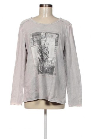 Γυναικεία μπλούζα Monari, Μέγεθος L, Χρώμα Γκρί, Τιμή 13,50 €