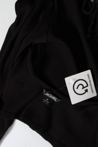 Γυναικεία μπλούζα Monki, Μέγεθος M, Χρώμα Μαύρο, Τιμή 3,46 €