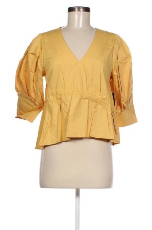 Damen Shirt NA-KD, Größe M, Farbe Gelb, Preis 9,92 €