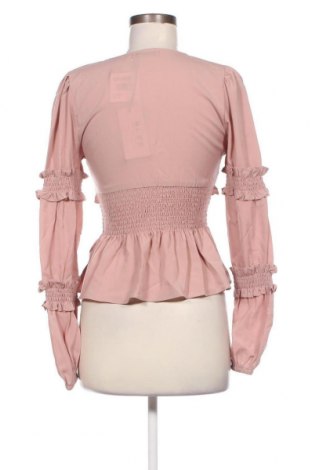Дамска блуза NA-KD, Размер XS, Цвят Розов, Цена 19,25 лв.
