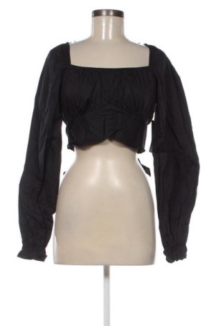 Дамска блуза NA-KD, Размер M, Цвят Черен, Цена 42,35 лв.