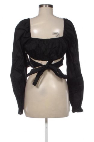 Дамска блуза NA-KD, Размер M, Цвят Черен, Цена 30,80 лв.