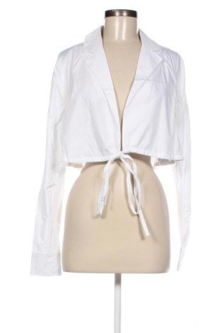 Damen Shirt NA-KD, Größe M, Farbe Weiß, Preis 5,95 €