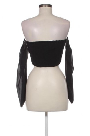 Дамска блуза NA-KD, Размер M, Цвят Черен, Цена 15,30 лв.