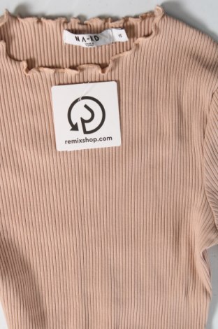 Γυναικεία μπλούζα NA-KD, Μέγεθος XS, Χρώμα Εκρού, Τιμή 17,39 €