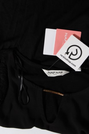 Γυναικεία μπλούζα Naf Naf, Μέγεθος S, Χρώμα Μαύρο, Τιμή 5,95 €
