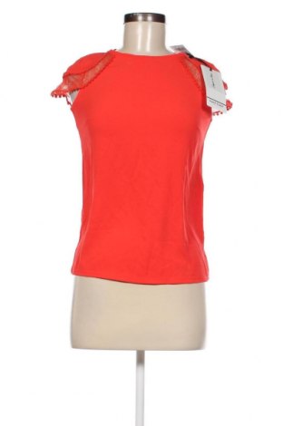Дамска блуза Naf Naf, Размер XS, Цвят Червен, Цена 34,65 лв.