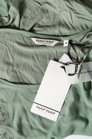 Дамска блуза Naf Naf, Размер M, Цвят Зелен, Цена 77,00 лв.
