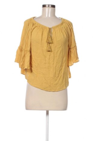 Дамска блуза New Look, Размер XS, Цвят Жълт, Цена 11,73 лв.