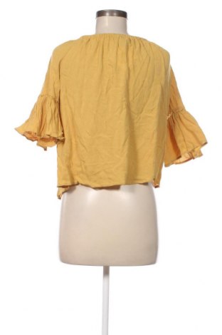 Γυναικεία μπλούζα New Look, Μέγεθος XS, Χρώμα Κίτρινο, Τιμή 3,20 €