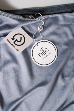 Γυναικεία μπλούζα Nife, Μέγεθος L, Χρώμα Μπλέ, Τιμή 21,71 €