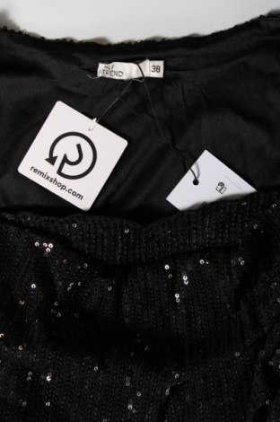 Γυναικεία μπλούζα Nly Trend, Μέγεθος M, Χρώμα Μαύρο, Τιμή 7,03 €