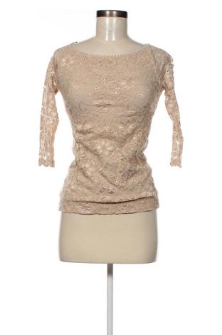 Дамска блуза Nuna Lie, Размер S, Цвят Бежов, Цена 17,39 лв.
