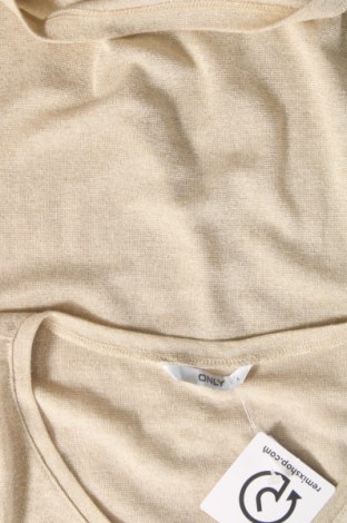 Дамска блуза ONLY, Размер L, Цвят Златист, Цена 20,00 лв.