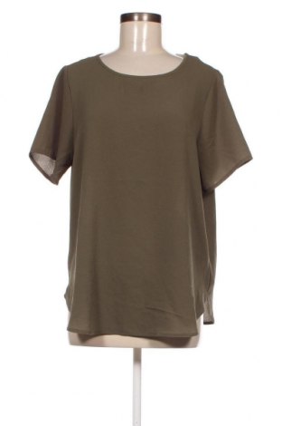 Γυναικεία μπλούζα ONLY Carmakoma, Μέγεθος L, Χρώμα Πράσινο, Τιμή 6,40 €