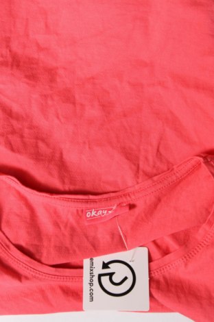 Дамска блуза Okay, Размер XXL, Цвят Розов, Цена 14,44 лв.