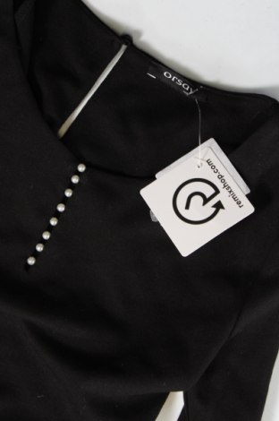Γυναικεία μπλούζα Orsay, Μέγεθος XS, Χρώμα Μαύρο, Τιμή 9,74 €