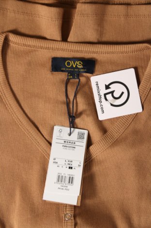 Damen Shirt Oviesse, Größe L, Farbe Beige, Preis € 5,59