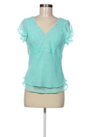 Γυναικεία μπλούζα Oxmo, Μέγεθος L, Χρώμα Πράσινο, Τιμή 2,57 €