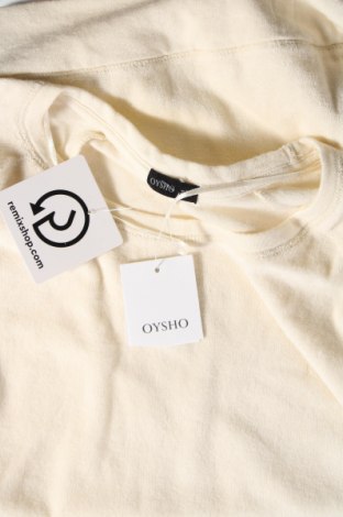 Damen Shirt Oysho, Größe M, Farbe Ecru, Preis 11,91 €