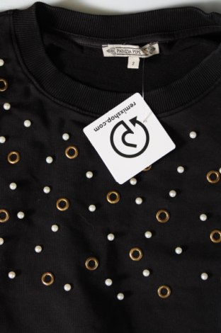 Γυναικεία μπλούζα Patrizia Pepe, Μέγεθος M, Χρώμα Μαύρο, Τιμή 43,41 €