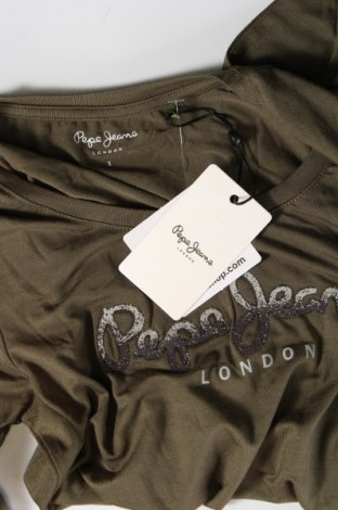 Дамска блуза Pepe Jeans, Размер S, Цвят Зелен, Цена 32,40 лв.
