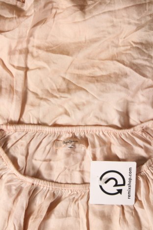 Дамска блуза Pepe Jeans, Размер M, Цвят Бежов, Цена 48,00 лв.