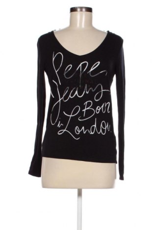 Γυναικεία μπλούζα Pepe Jeans, Μέγεθος M, Χρώμα Μαύρο, Τιμή 33,40 €