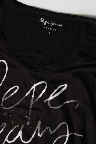 Γυναικεία μπλούζα Pepe Jeans, Μέγεθος S, Χρώμα Μαύρο, Τιμή 31,73 €