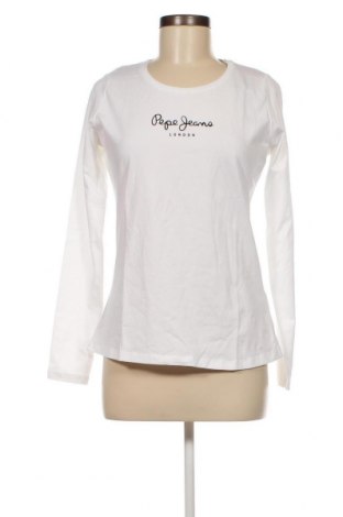 Γυναικεία μπλούζα Pepe Jeans, Μέγεθος L, Χρώμα Λευκό, Τιμή 46,21 €