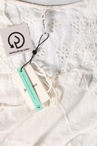 Γυναικεία μπλούζα Pepe Jeans, Μέγεθος M, Χρώμα Λευκό, Τιμή 28,39 €