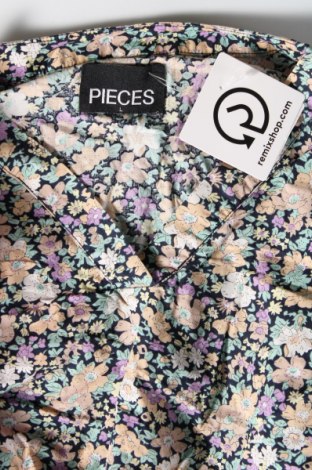 Дамска блуза Pieces, Размер L, Цвят Многоцветен, Цена 6,00 лв.