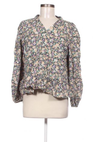 Дамска блуза Pieces, Размер L, Цвят Многоцветен, Цена 5,60 лв.