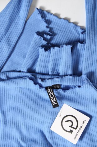 Дамска блуза Pieces, Размер XS, Цвят Син, Цена 9,97 лв.