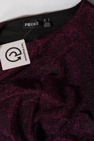 Γυναικεία μπλούζα Pieces, Μέγεθος S, Χρώμα Βιολετί, Τιμή 13,51 €