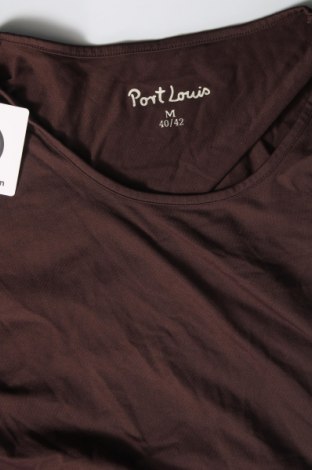 Γυναικεία μπλούζα Port Louis, Μέγεθος M, Χρώμα Καφέ, Τιμή 3,76 €