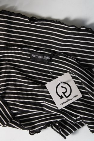 Γυναικεία μπλούζα Pretty Little Thing, Μέγεθος S, Χρώμα Μαύρο, Τιμή 1,76 €