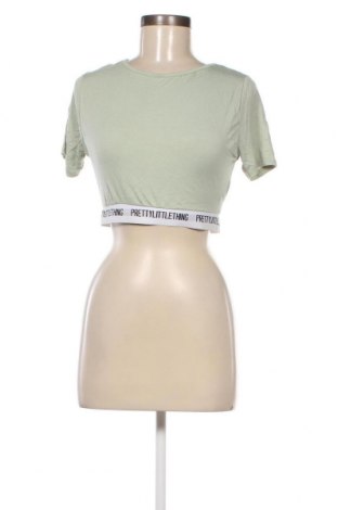 Γυναικεία μπλούζα Pretty Little Thing, Μέγεθος M, Χρώμα Πράσινο, Τιμή 11,75 €
