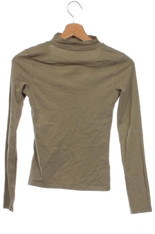 Γυναικεία μπλούζα Pull&Bear, Μέγεθος XS, Χρώμα Πράσινο, Τιμή 2,72 €