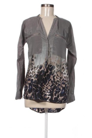 Γυναικεία μπλούζα Pulz Jeans, Μέγεθος S, Χρώμα Γκρί, Τιμή 7,36 €
