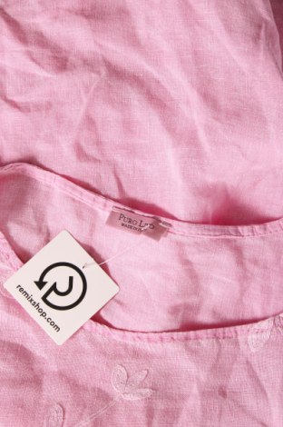Дамска блуза Puro Lino, Размер L, Цвят Розов, Цена 19,94 лв.