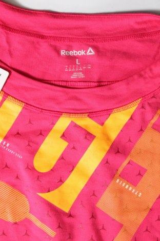 Дамска блуза Reebok, Размер L, Цвят Розов, Цена 20,40 лв.