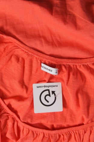 Γυναικεία μπλούζα Reserved, Μέγεθος XS, Χρώμα Πορτοκαλί, Τιμή 6,97 €