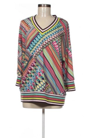 Γυναικεία μπλούζα Rick Cardona, Μέγεθος L, Χρώμα Πολύχρωμο, Τιμή 10,20 €