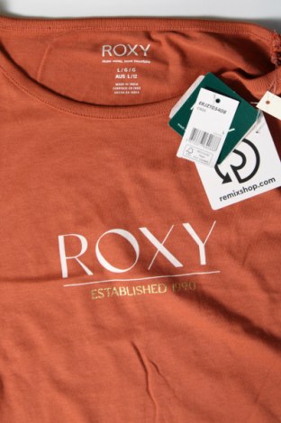Γυναικεία μπλούζα Roxy, Μέγεθος L, Χρώμα Καφέ, Τιμή 15,88 €
