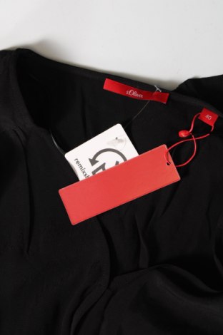 Дамска блуза S.Oliver, Размер M, Цвят Черен, Цена 26,95 лв.