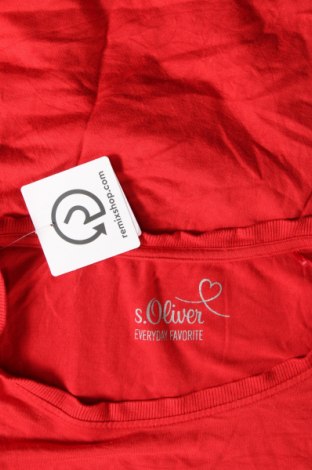 Γυναικεία μπλούζα S.Oliver, Μέγεθος L, Χρώμα Κόκκινο, Τιμή 30,84 €