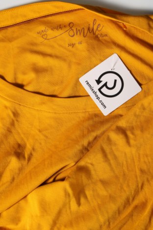 Γυναικεία μπλούζα S.Oliver, Μέγεθος XL, Χρώμα Κίτρινο, Τιμή 11,99 €
