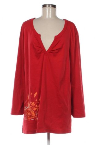 Дамска блуза S.Oliver, Размер 3XL, Цвят Червен, Цена 20,40 лв.