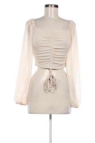 Дамска блуза SHEIN, Размер M, Цвят Екрю, Цена 8,55 лв.